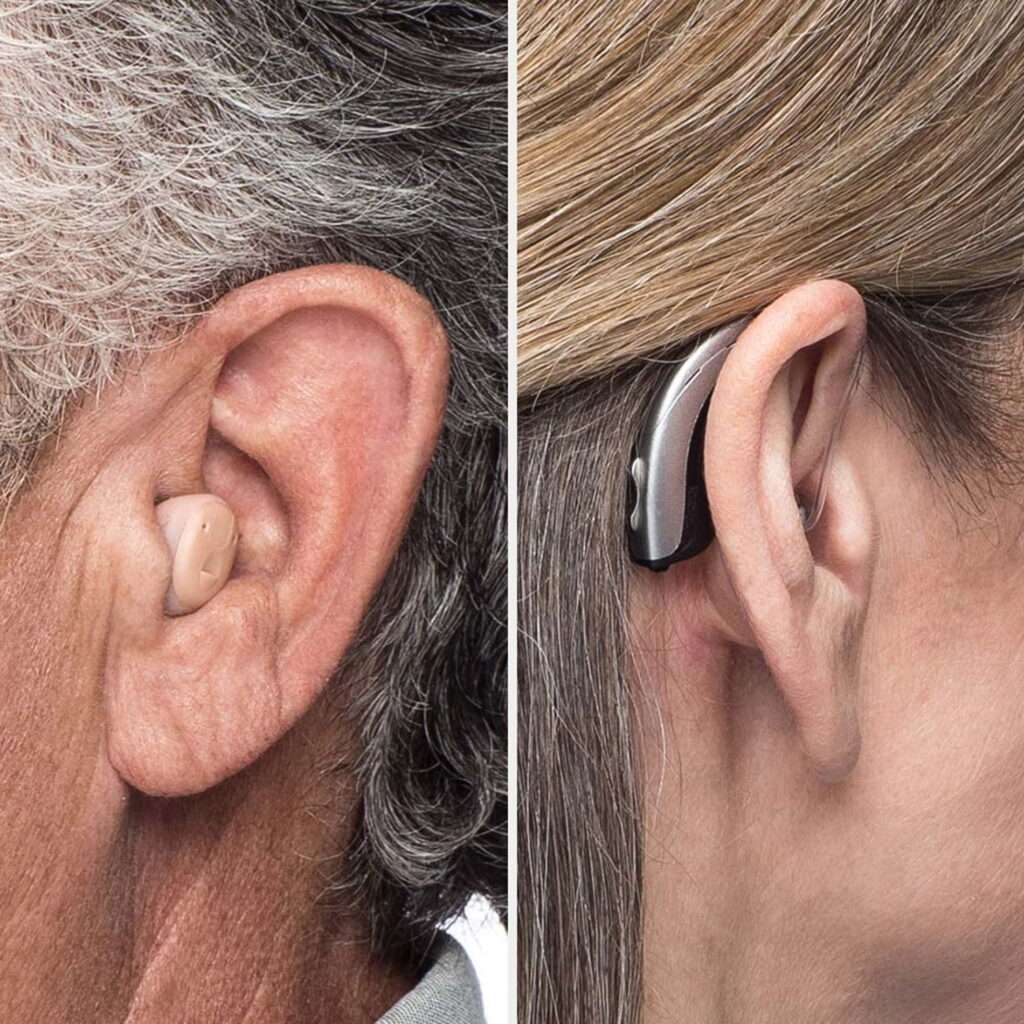 Types of hearing aids